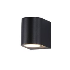 Aplique de pared exterior con portalámpara GU10