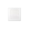 Tapa de registro plástico blanco 12.5x12.5cm