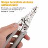 Alicates pelacables multifunción de acero de alto carbono con mango antideslizante
