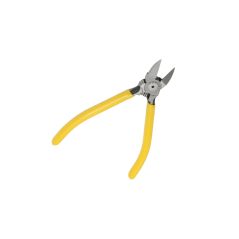 Alicate de corte de precisión para cable fino con muelle de retorno y mango antideslizante