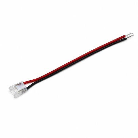 Conector rápido con cable 10cm para tira LED monocolor 8mm 2 PIN 12V/24V IP20