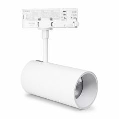 Foco carril trifásico 30W blanco CCT ajustable 3 tonos - Profesional