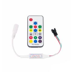 Mini Controlador RGB 12-24V con mando