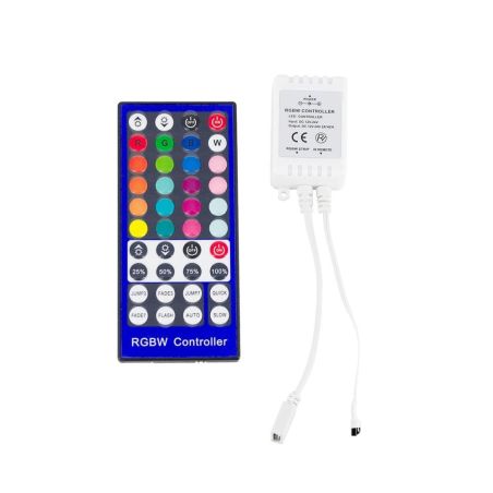 Controlador para tira 12V RGBW mando 44key