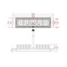 Proyector LED 200W MAGNUM PRO | Driver Philips Xitanium | SMD3030 180Lm/W 25º | IP65