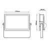 Foco Proyector LED 50W NEW AVANT BLACK - CCT COLOR SELECCIONABLE