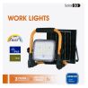 Foco Proyector LED Solar Portátil 50W | 3CCT Chip Lumileds | IP65