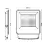 Foco Proyector Exterior LED 100W - EVO PRO - CCT - Chip Lumileds