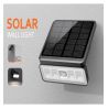 Aplique Solar LED Desmontable - 1000Lm - Sensor de presencia PIR - 4000K