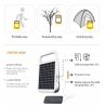 Foco Proyector Solar Portátil Led - 4W - Power Bank + USB Recargable