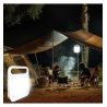Foco Proyector Solar Portátil Led - 4W - Power Bank + USB Recargable
