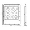 Foco Proyector Exterior LED 100W - Avant Pro - OSRAM CHIP DURIS E 2835 - 5 Años