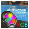 Lámpara LED RGB Sumergible 12W - DC12V - IP68 - Acero Inoxidable 316