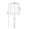 Kit Tira LED Solar Para Exterior 5m 2700K IP66