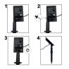 Kit Tira LED Solar Para Exterior 5m 2700K IP66