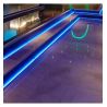 Regleta IP68 Luminaria LED Lineal - Empotrable -RGB+WW - BERLIN XL ANONIZADO PLATA - 24V.