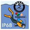 Regleta IP68 Luminaria LED Lineal - Empotrable -RGB+WW - BERLIN XL ANONIZADO PLATA - 24V.