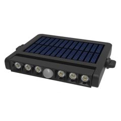Aplique Foco Solar Orientable Led - 5W Chip - Sensor de Movimiento - 4000K