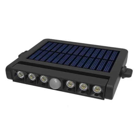 Aplique Foco Solar Orientable Led - 5W Chip - Sensor de Movimiento - 4000K