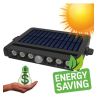 Aplique Foco Solar Orientable Led - 5W Chip - Sensor de Movimiento - 4000K