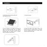 Aplique Foco Solar Orientable Led - 5W Chip - Sensor de Movimiento - 4000K