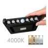 Aplique Foco Solar Orientable Led - 5W Chip - Sensor de Movimiento - 4000K