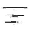 Cable conector Estanco 12V-24V - IP68 - M8 - Macho – Hembra 4x0,3mm2 – ø12mm