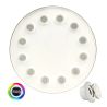 Bombilla LED RGB Sumergible 36W PAR56 - DC12V - IP68 - Acero 316 - IK10 - Piscina