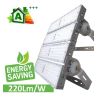 Foco Proyector LED 1200W | CORE MAX | Driver Philips Xitanium DIM 1-10V | SMD5050 BRIDGELUX 220Lm/W | Clase I | No flick