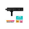 Foco LED carril monofásico 28W-40W NEW MAYA negro para panadería y carnicería