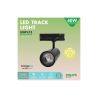 Foco LED 40W NEW MAYA 3CCT | Driver Philips Xitanium | Carril Trifásico | UGR13 | 24º - 60º | Negro