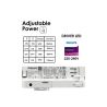 Foco LED 40W NEW MAYA 3CCT | Driver Philips Xitanium | Carril Trifásico | UGR13 | 24º - 60º | Blanco