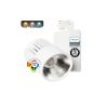 Foco LED 40W UPPSALA Blanco - Philips Certa Drive - 3CCT - Carril Trifásico - CRI+98 - 5 Años Garantía