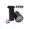 Foco LED 40W GRAZ Negro BRIDGELUX Chip Carril Monofásico CRI +98 - CCT
