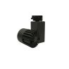 Foco LED 40W GRAZ Negro BRIDGELUX Chip Carril Monofásico CRI +98 - CCT