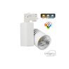 Foco LED 40W GRAZ Blanco Chip Bridgelux 3CCT - Carril Trifásico - 4400Lm - CRI +98