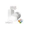 Foco LED 40W GRAZ Blanco Chip Bridgelux 3CCT - Carril Trifásico - 4400Lm - CRI +98