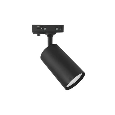 Foco de Carril LED 10W Monofásico - EMMEN NEGRO - OSRAM CHIP DURIS E 2835
