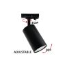 Foco de Carril LED 10W Monofásico - EMMEN NEGRO - OSRAM CHIP DURIS E 2835