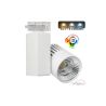 Foco LED 40W GRAZ Blanco Chip Bridgelux 3CCT - Carril Monofásico - 4400Lm - CRI +98