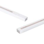 Carril monofásico blanco