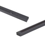 Carril monofásico negro